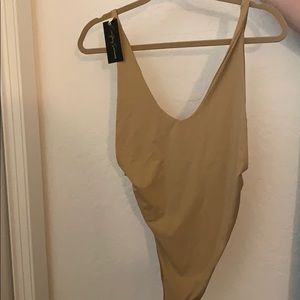 Everything swim wear nude one piece